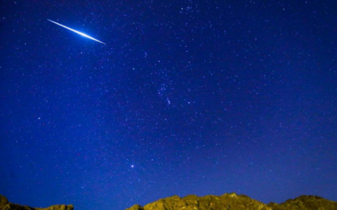 1月3日，大型流星雨将照亮阿联酋的天空